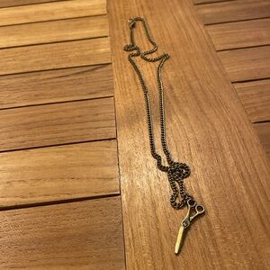 Scissor Chain Necklace